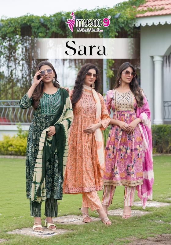 Mystic 9 Sara Vol 14 Catalog indian kurti wholesale