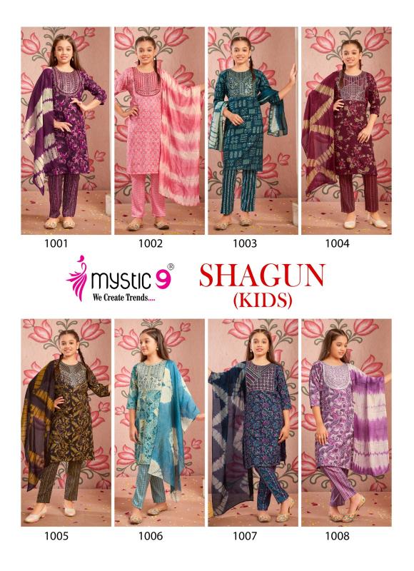 Mystic 9 Shagun Vol 1 buy kurtis wholesale online india