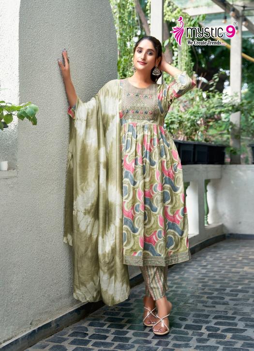 Mystic 9 Simran Vol 7 pakistani kurtis wholesale online