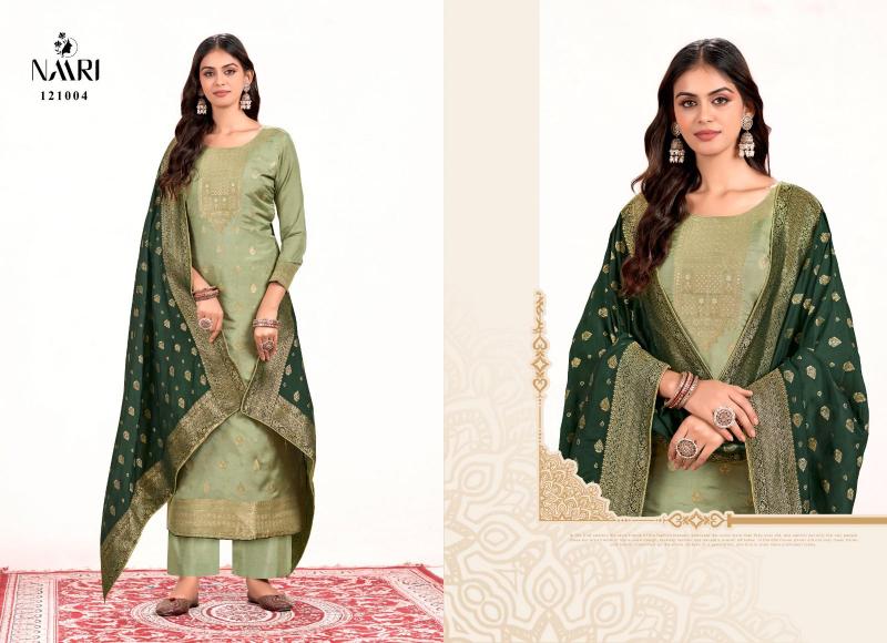 Naari Simar Pure muslin jacard salwar kameez wholesale catalog