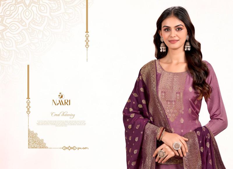 Naari Simar Pure muslin jacard salwar kameez wholesale catalog