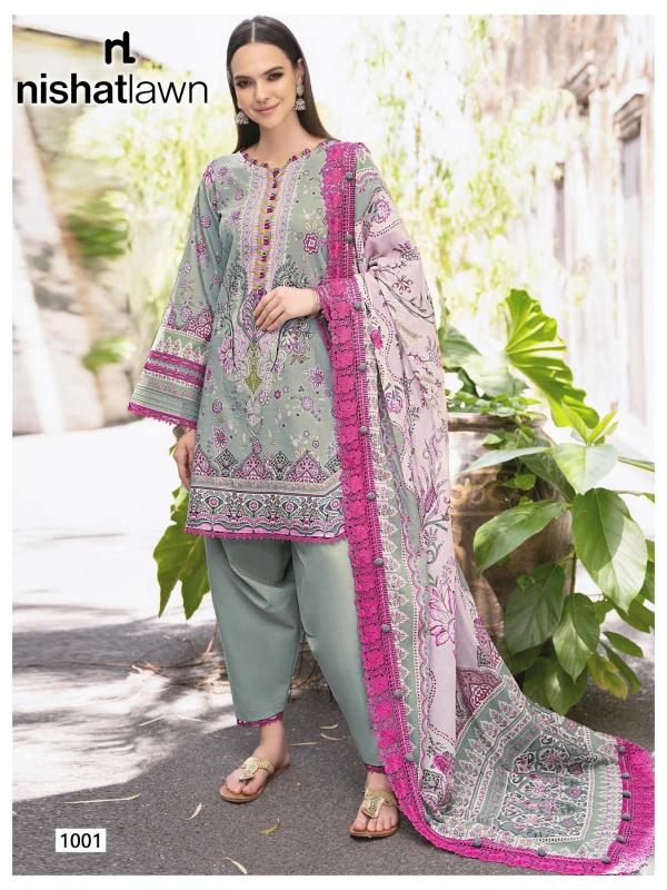 Nishat Urbane pakistani lawn suits wholesale in india