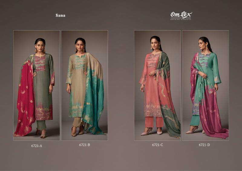 Omtex Sana Catalog unstitched salwar kameez wholesalers in delhi 