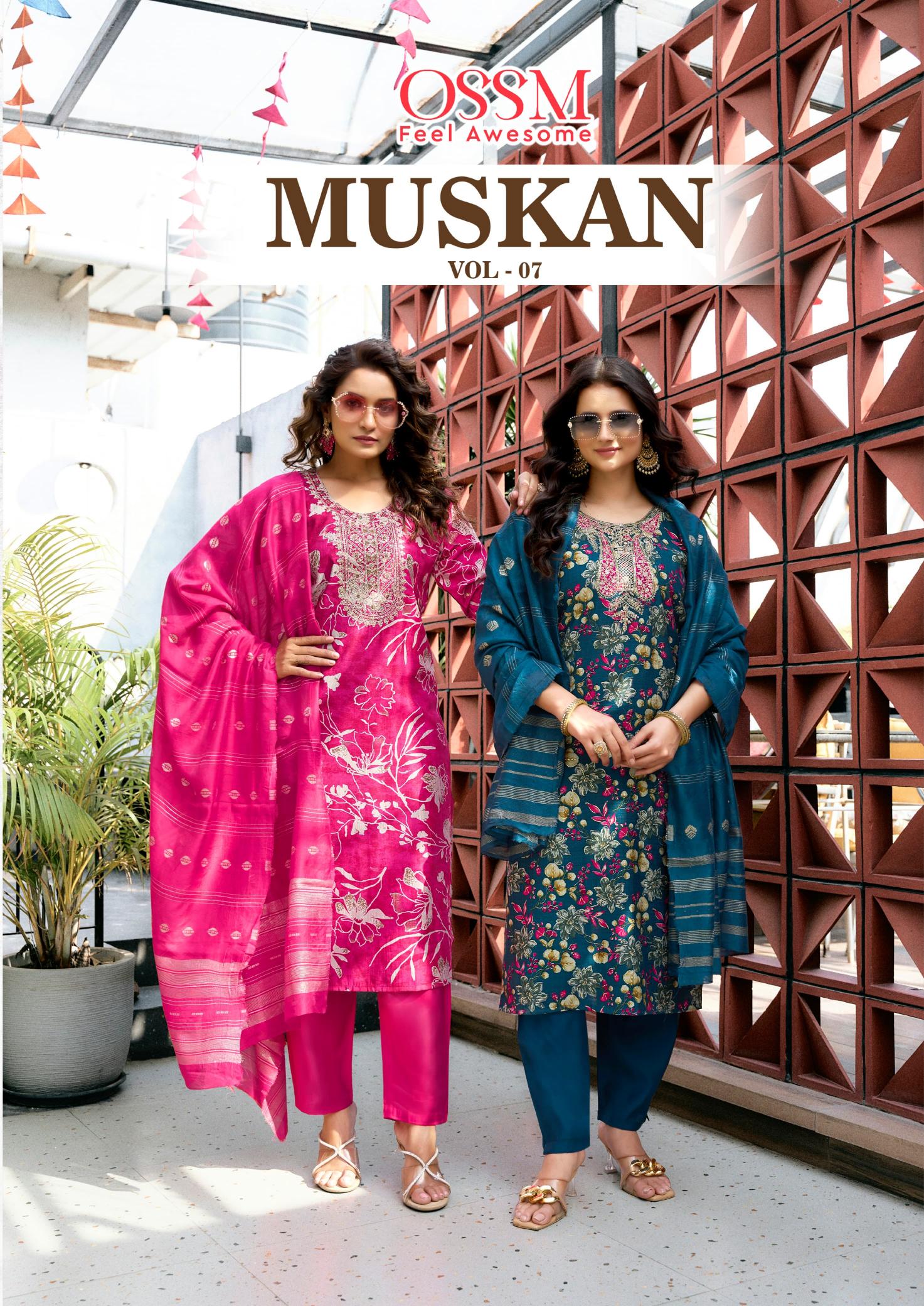 Ossm Muskan Vol 7 wholesale kurtis online bangalore