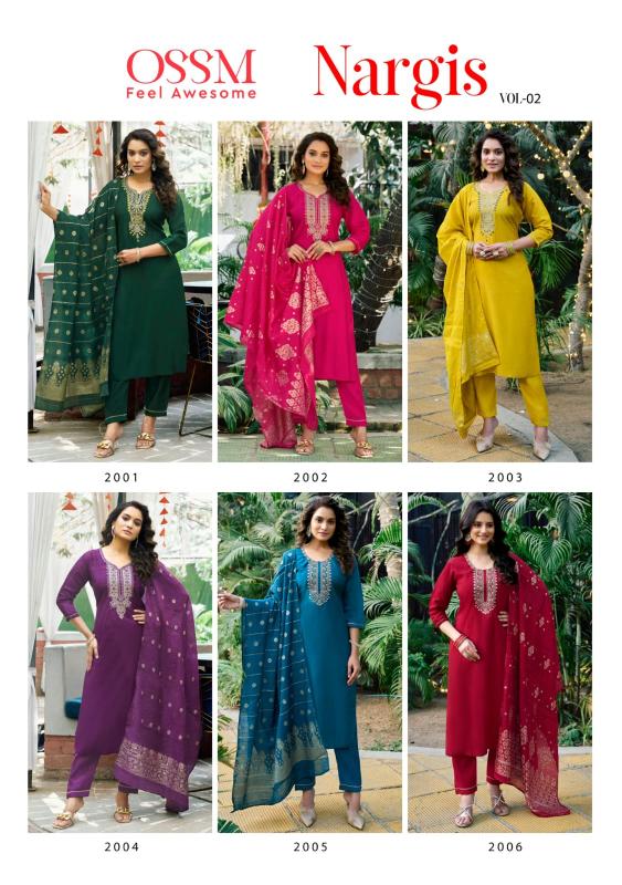 Ossm Nargis Vol 2 Catalog high quality kurti manufacturer in surat