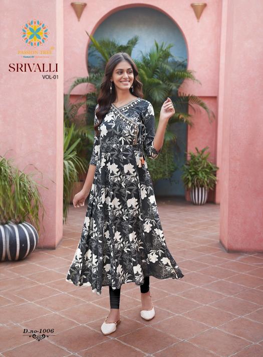 Passion Tree Srivalli Vol 1 wholesale designer kurtis Gown online