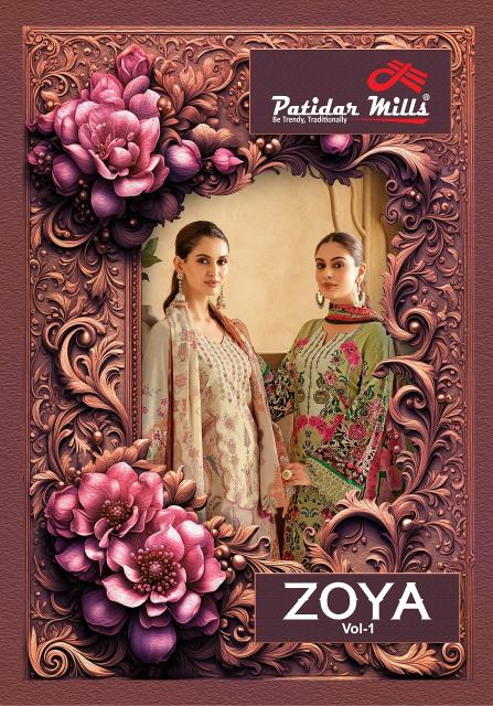 Patidar Zoya Vol-01 – Dress Material - Wholesale Catalog