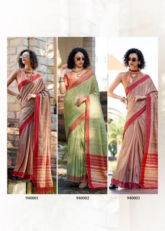 Rajpath Redbull Handloom Fancy Saree brand in india