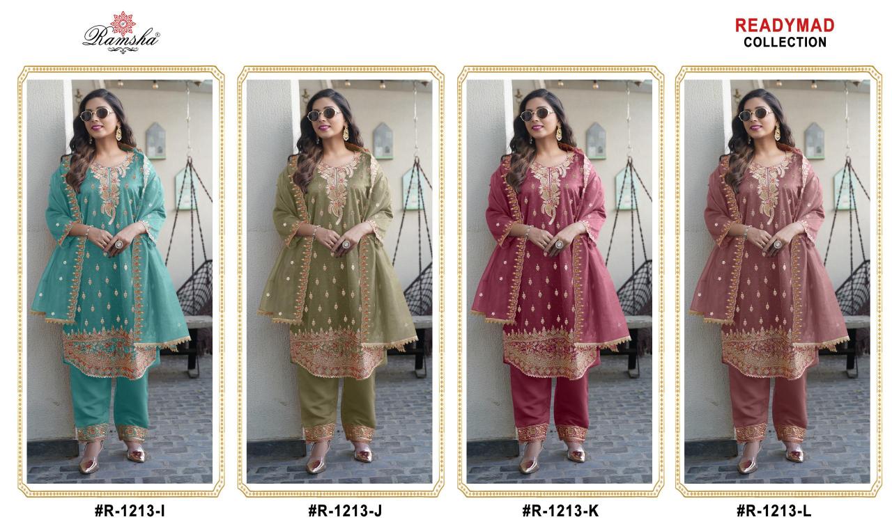 Ramsha R 1213 I To L Catalog Ready Made pakistani suits in usa