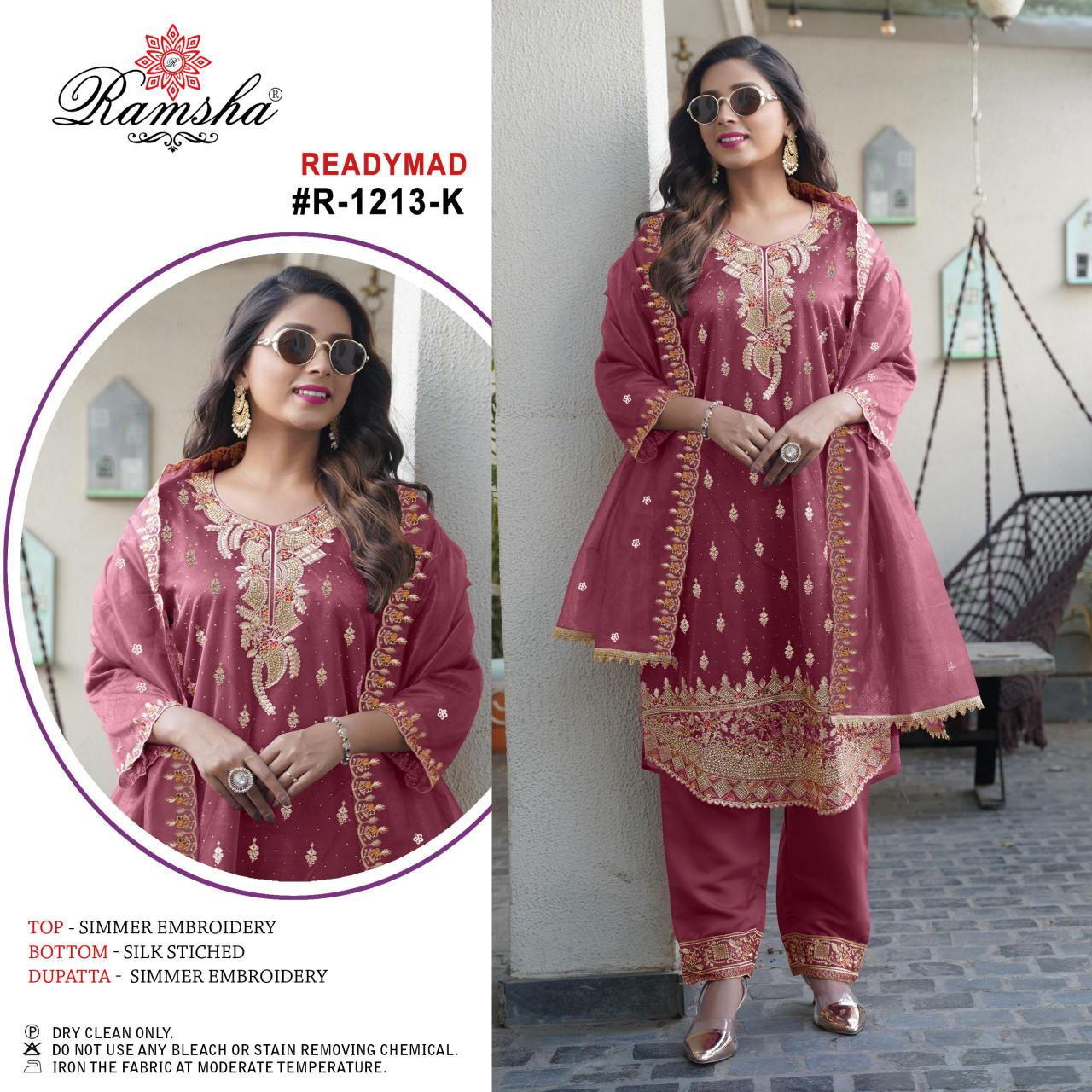 Ramsha R 1213 I To L Catalog Ready Made pakistani suits in usa