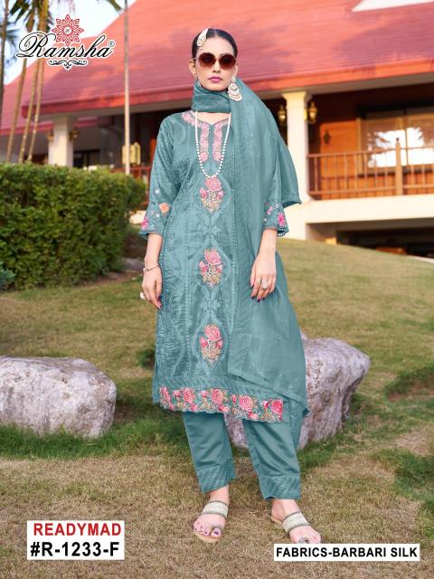 Ramsha R 1233 E To H Ready Made wholesalers of pakistani suits in pakistan