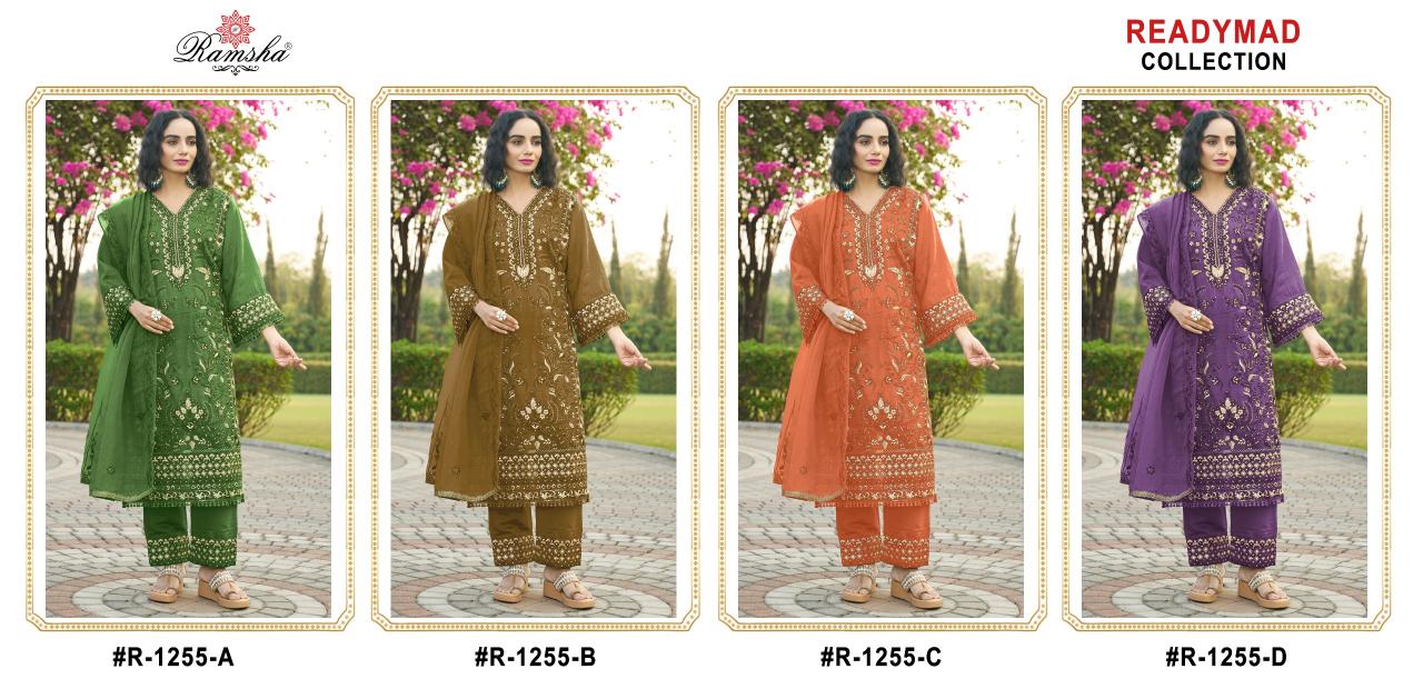 Ramsha R 1255 Nx Ready Made pakistani daily wear suits