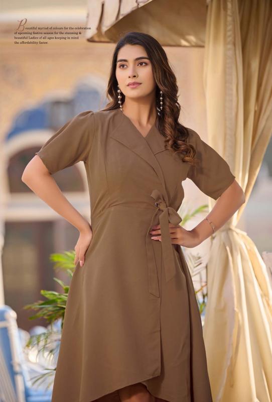 Rangmaya Carron Catalog Westrn Dress In surat 