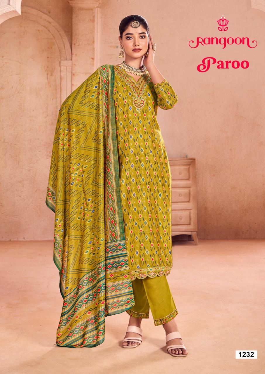 Rangoon Paroo Catalog best wholesale kurtis in india