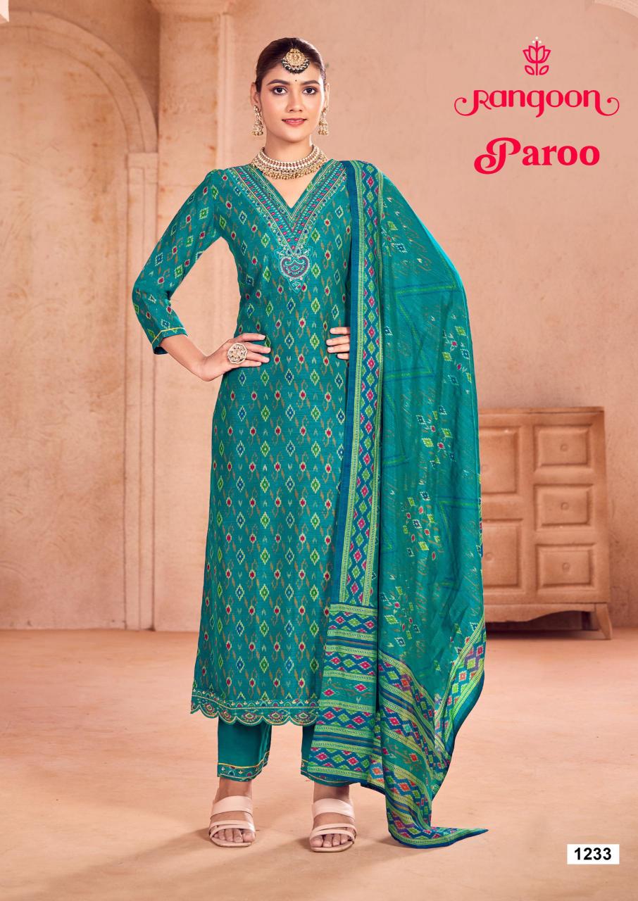 Rangoon Paroo Catalog best wholesale kurtis in india