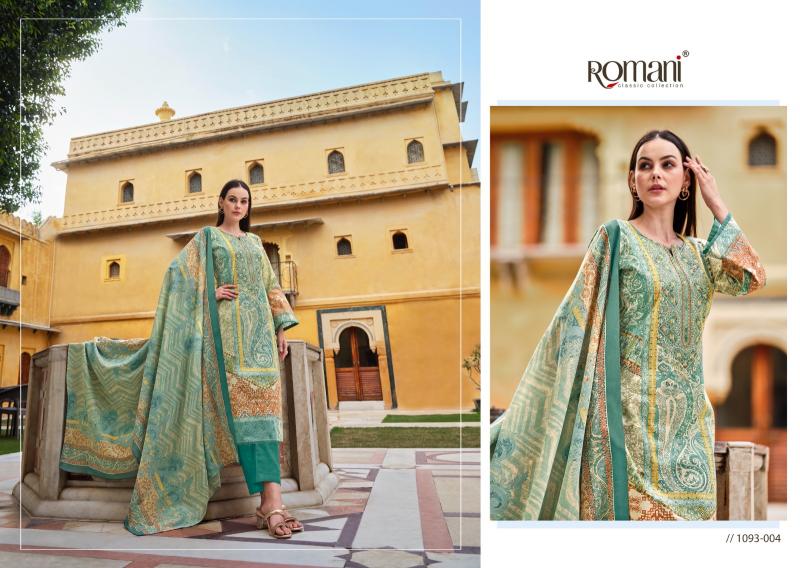 Romani Aarzu Vol 10 Catalog Soft cotton dress materials wholesale in delhi