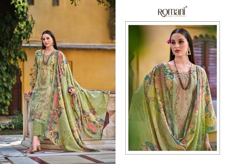 Romani Aarzu Vol 10 Catalog Soft cotton dress materials wholesale in delhi