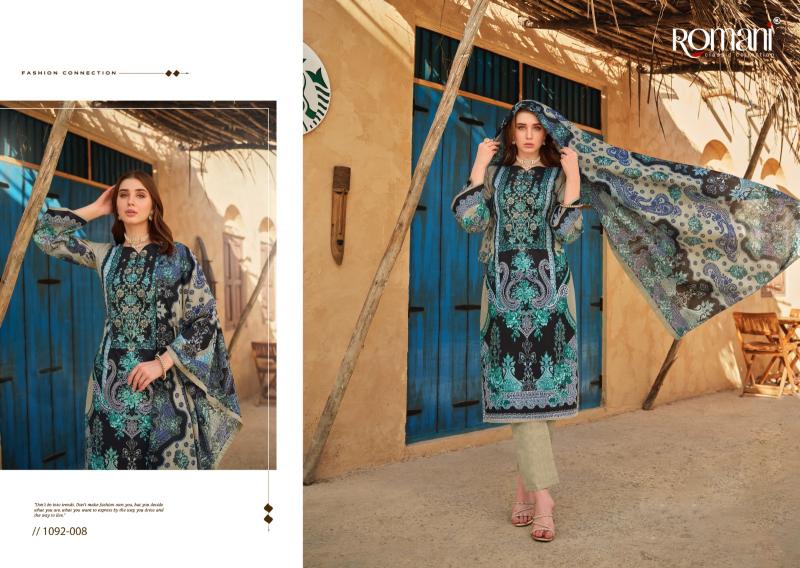 Romani Aarzu Vol 9 cotton dress material wholesale shop