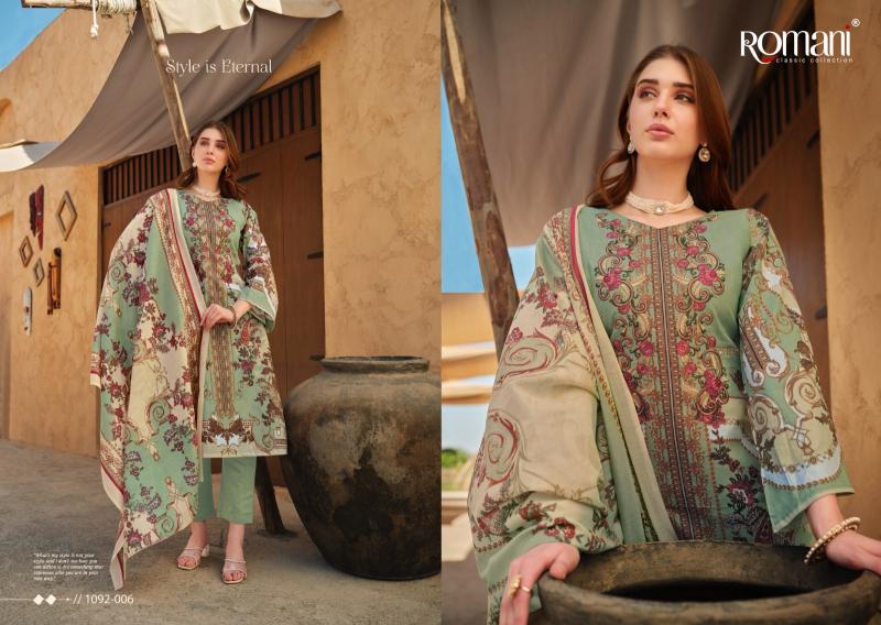 Romani Aarzu Vol 9 cotton dress material wholesale shop