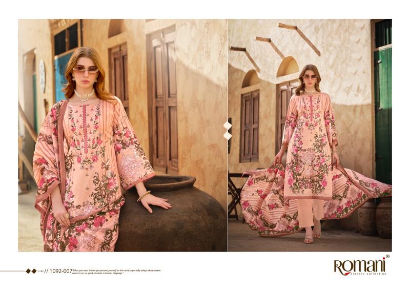 Romani Aarzu Vol 9 cotton dress material wholesale shop