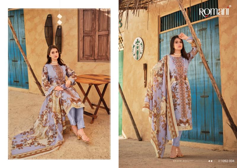 Romani Aarzu Vol 9 cotton dress material wholesale shop