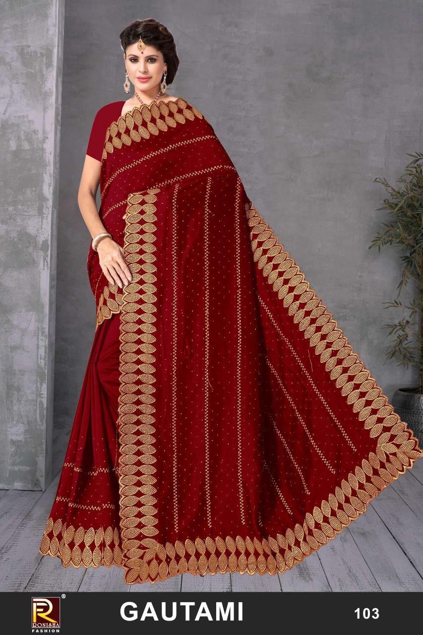 Ronisha Gautami Catalog chennai sarees india