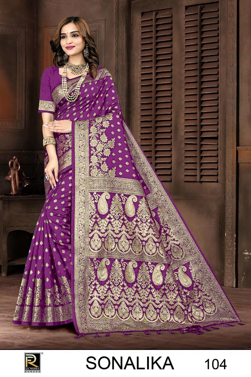 Ronisha Sonalika sarees worn in punjab india