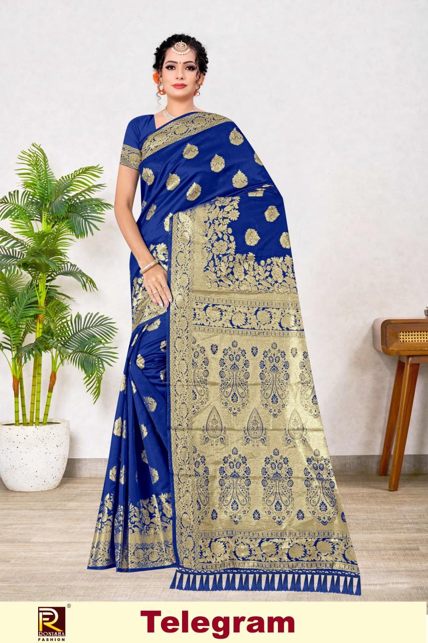 Ronisha Telegram expensive sarees in india