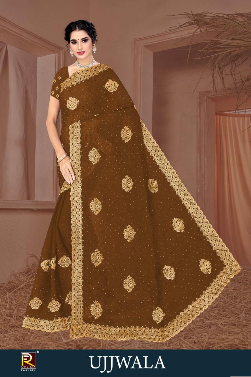 Ronisha Ujjwala replica sarees india