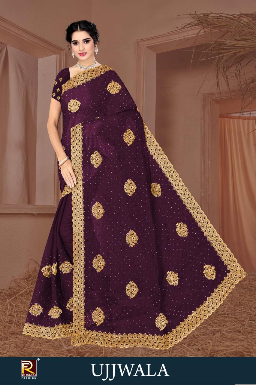 Ronisha Ujjwala replica sarees india