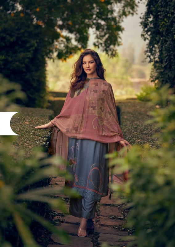 Sadhana Fashion Zariya Pure Musline Silk Salwar Kameez Wholesale Catalog 