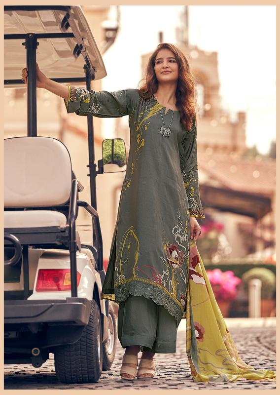 Sadhana Fashion Zariya Pure Musline Silk Salwar Kameez Wholesale Catalog 