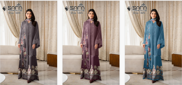 Safa Fashion Fab 1325 Catalog Ready Made latest pakistani suit design