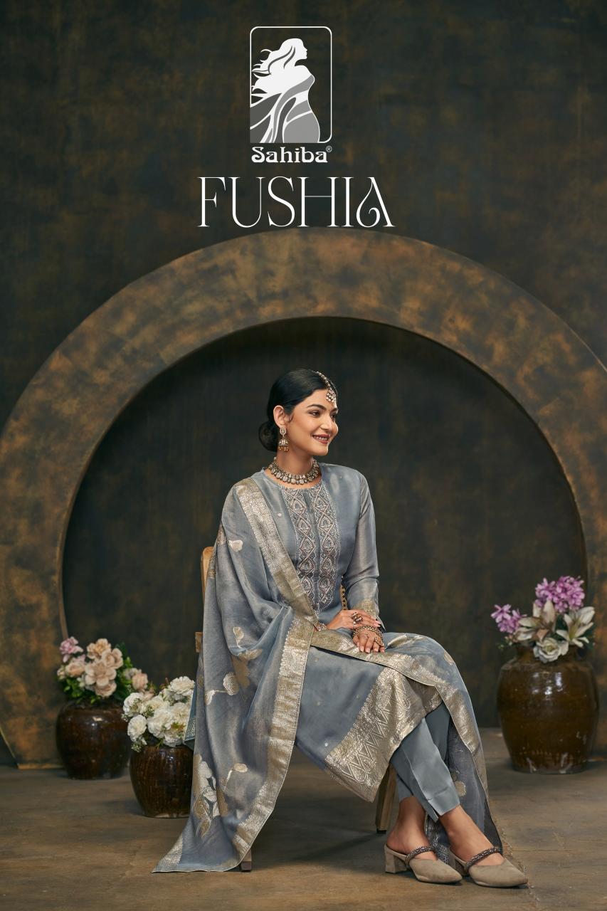 Sahiba Fushia Catalog patiala salwar kameez wholesale