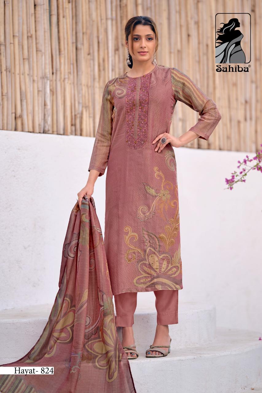 Sahiba Hayat wholesale unstitched salwar kameez material online india