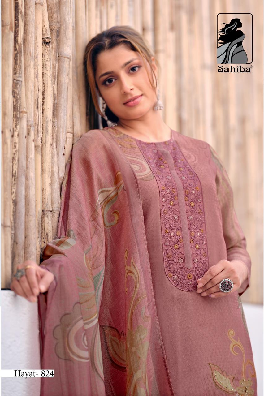 Sahiba Hayat wholesale unstitched salwar kameez material online india