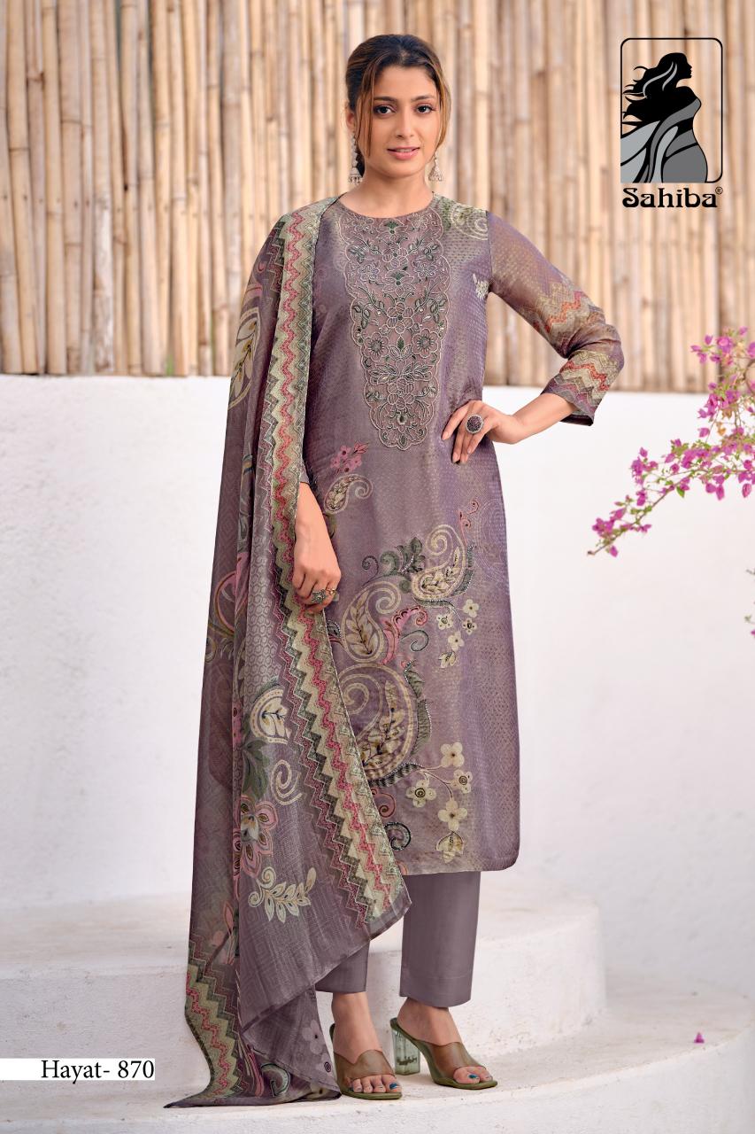 Sahiba Hayat wholesale unstitched salwar kameez material online india