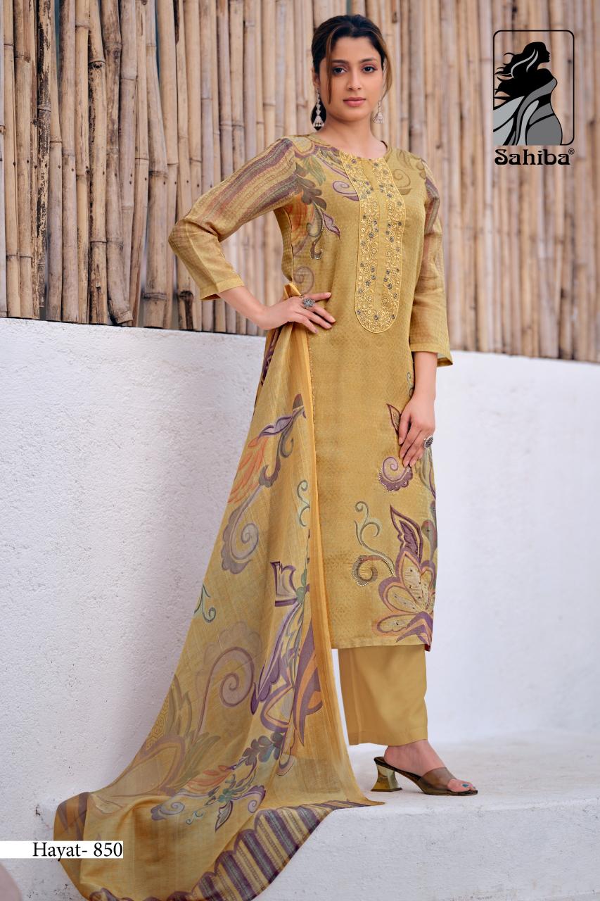 Sahiba Hayat wholesale unstitched salwar kameez material online india