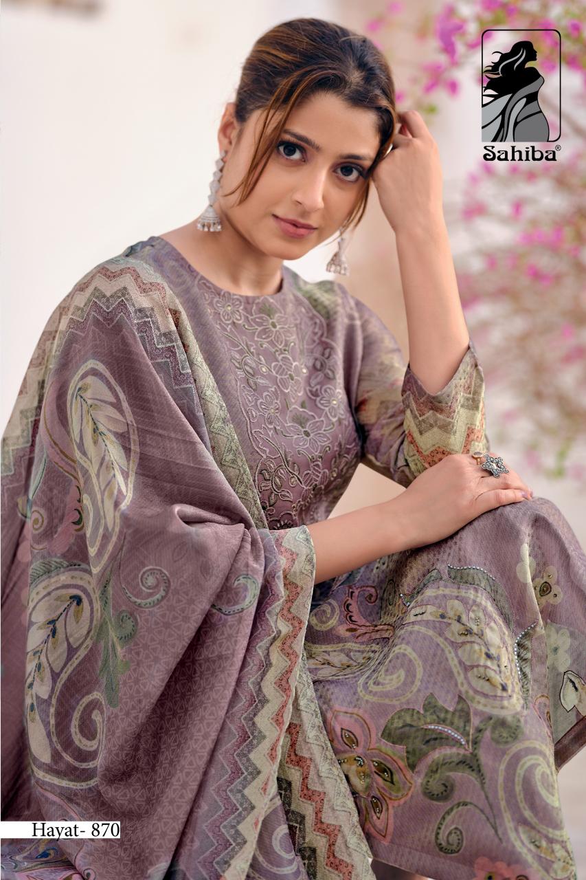 Sahiba Hayat wholesale unstitched salwar kameez material online india