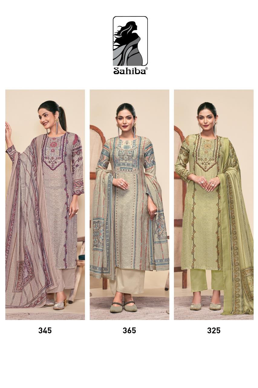 Sahiba Mosaic unstitched salwar kameez wholesalers kolkata