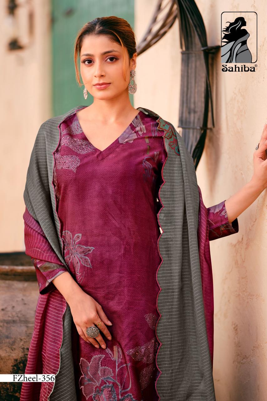 Sahiba Zheel Catalog Pure Russian Silk Salwar Suits