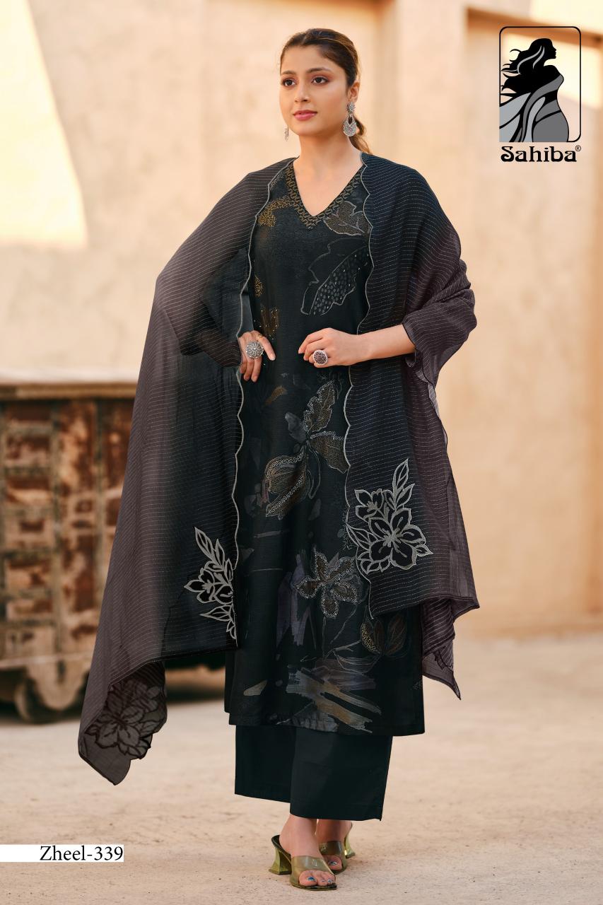 Sahiba Zheel Catalog Pure Russian Silk Salwar Suits