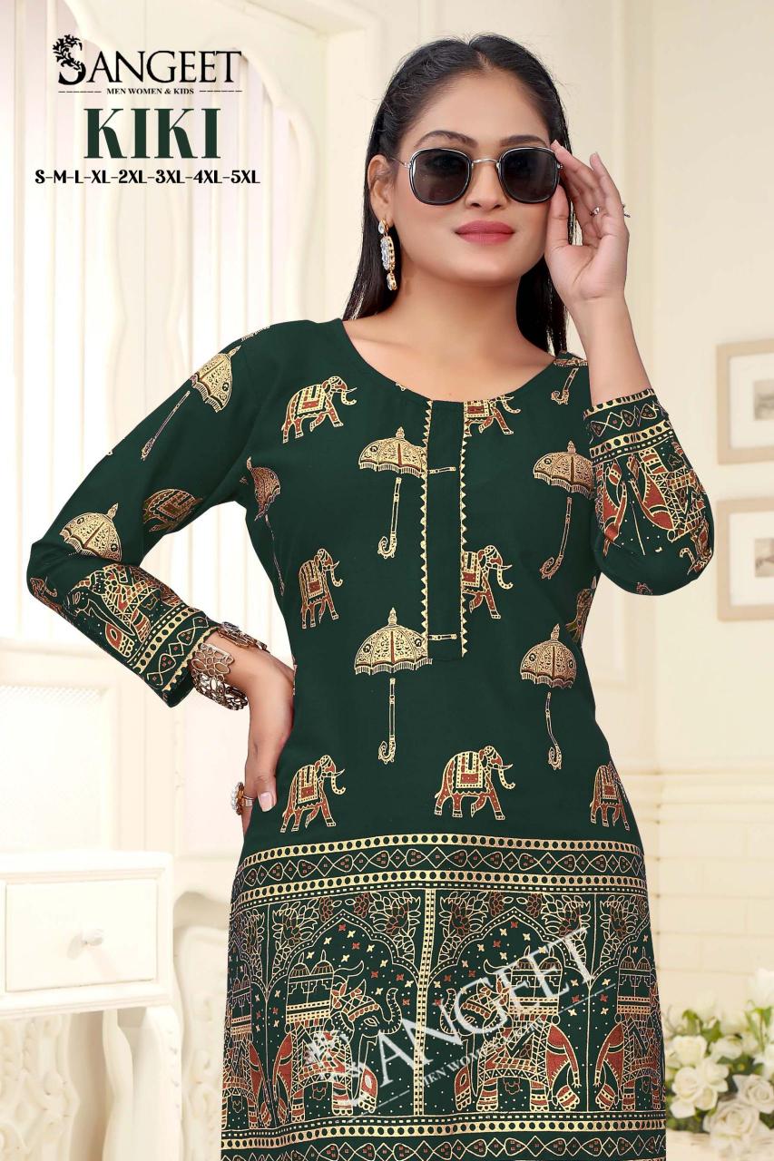 Sangeet Kiki Catalog kurtis manufacturing unit in surat