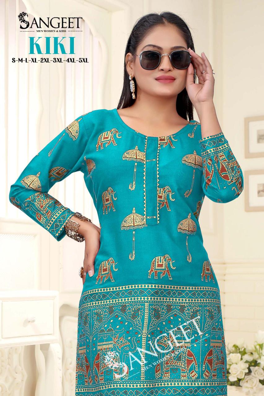 Sangeet Kiki Catalog kurtis manufacturing unit in surat