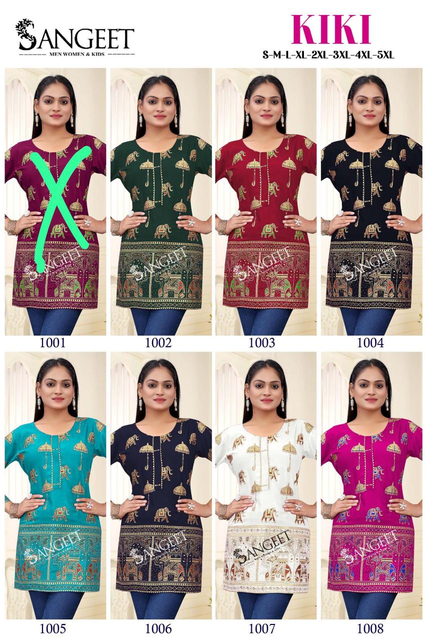 Sangeet Kiki Catalog kurtis manufacturing unit in surat