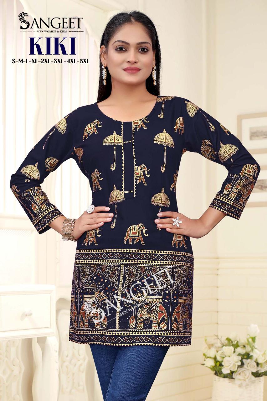 Sangeet Kiki Catalog kurtis manufacturing unit in surat