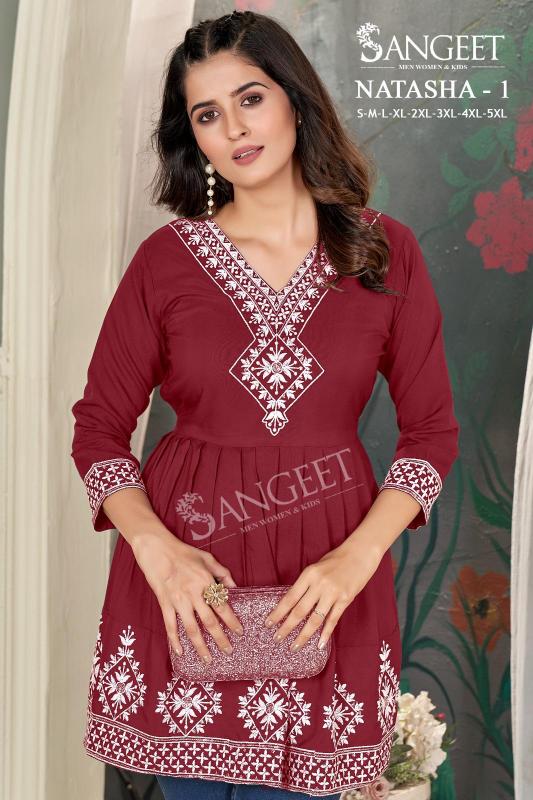 Sangeet Natasha catalog indian kurti tops online uk