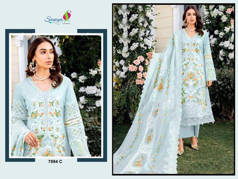 Saniya 7094 Catalog Cotton pakistani simple suit design