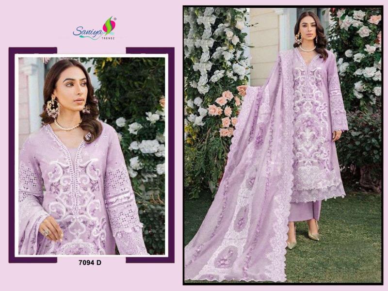 Saniya 7094 Catalog Cotton pakistani simple suit design