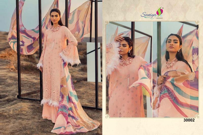 Saniya Adan Libas Chikankari Vol 30 Catalog pakistani dress suit